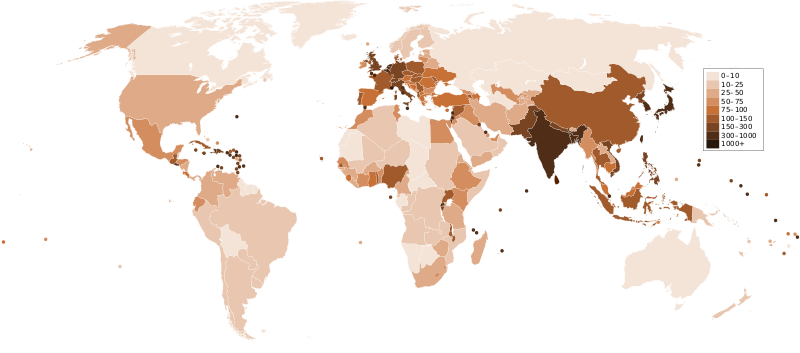 File:Countries by population density.svg