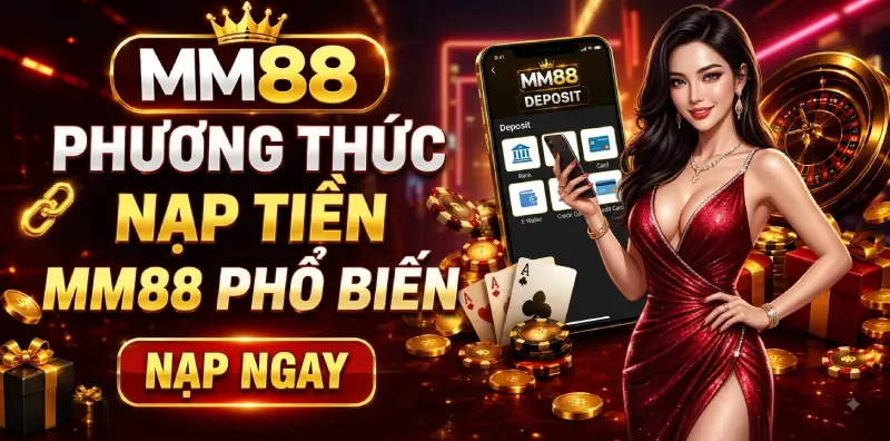 Nạp Tiền MM88 – Hướng Dẫn Chi Tiết Cho Newbie Nhanh Chóng, An Toàn 3 Phương thức nạp tiền MM88 phổ biến